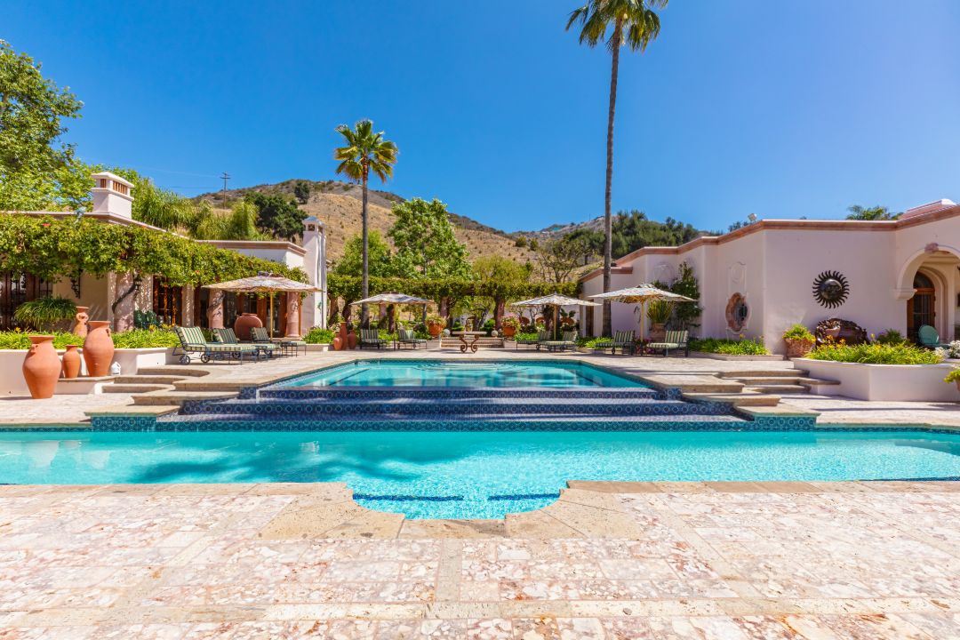 George Rosenthal Malibu Estate Pool I