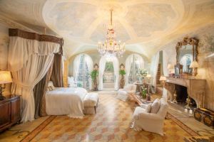 Howard Ruby Yvette Mimieux Bel Air Italian Villa Estate Master Bedroom