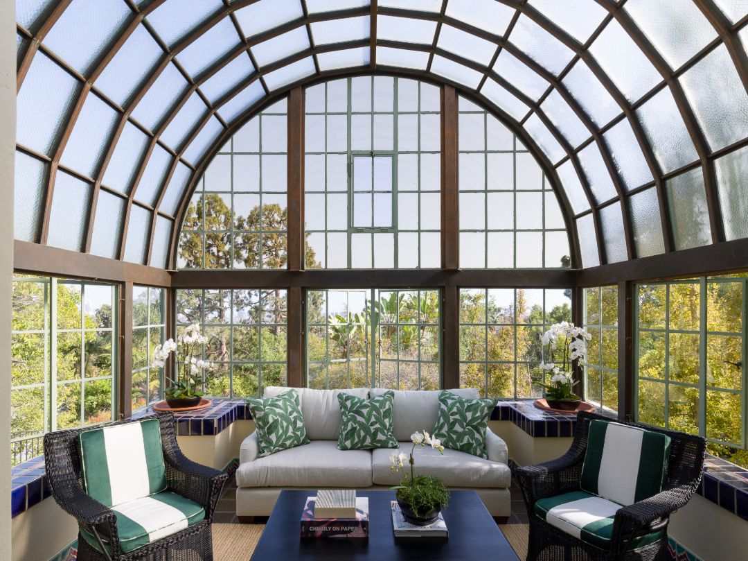 Dodgers Owner Laughlinpark Los Feliz Estate Solarium