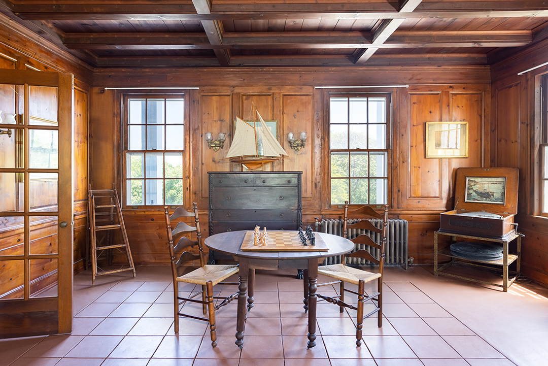 Carl G Fisher Montauk Mansion Game Room