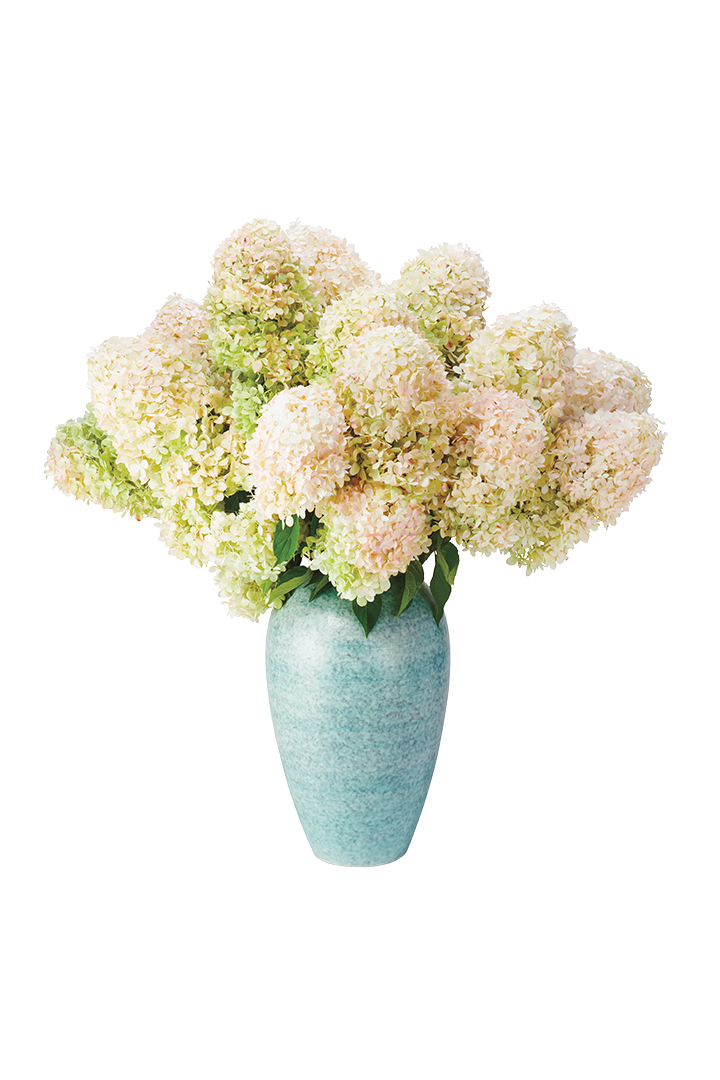 table flowers in vase