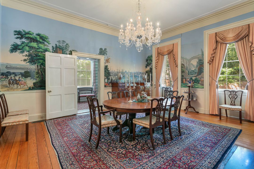 Historic Georgetown Federalist Temporary Home To Jackie Kennedy Dining Room