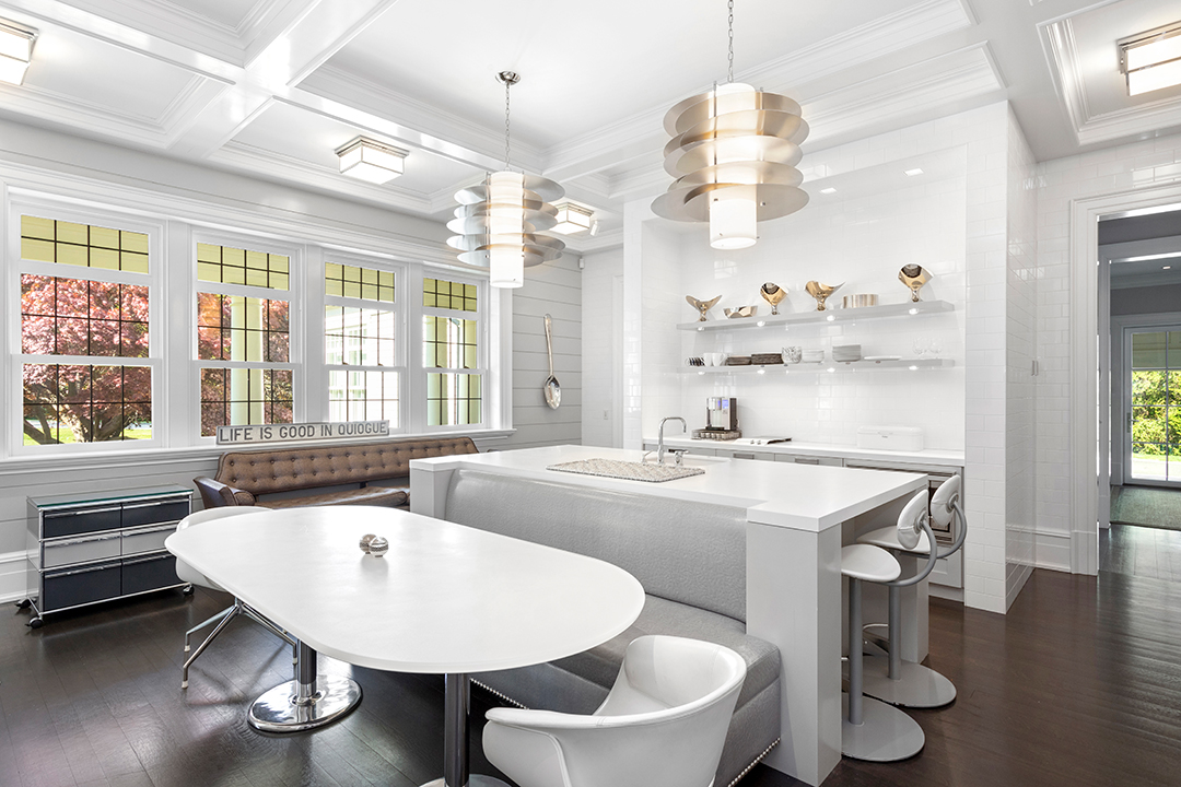 Explore A 16 5m Hamptons Mansion Decked Out For Summer Fun Kitchen