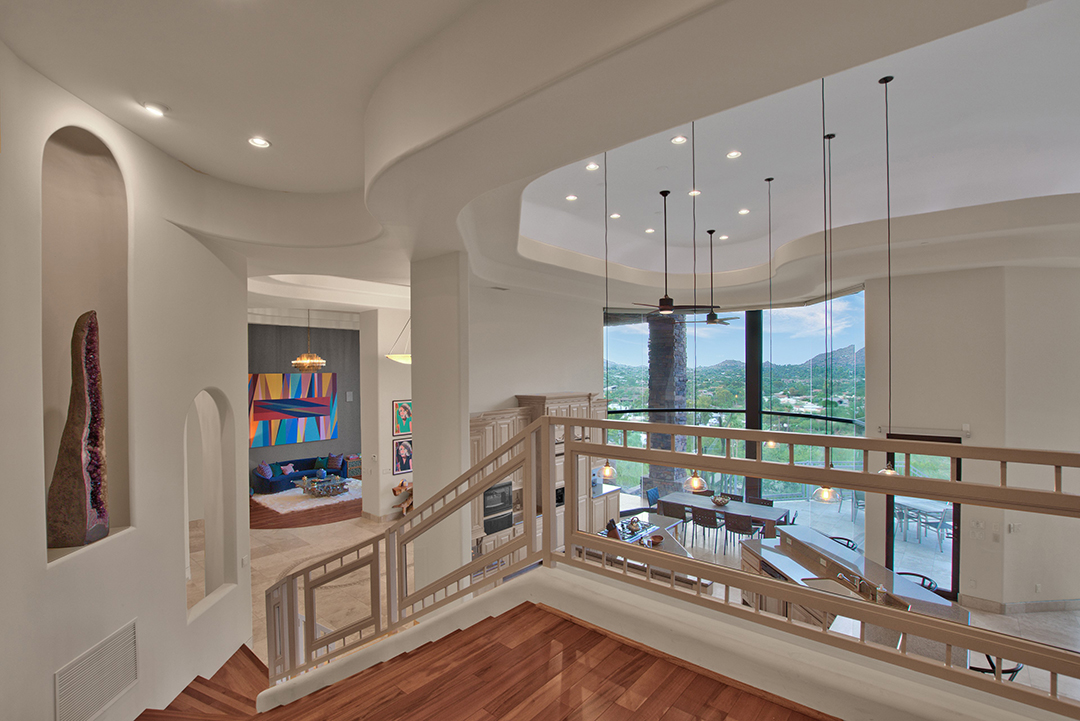 Alicia Keys And Swizz Beatz Say Goodbye To Their Hilltop Arizona Home Stairs