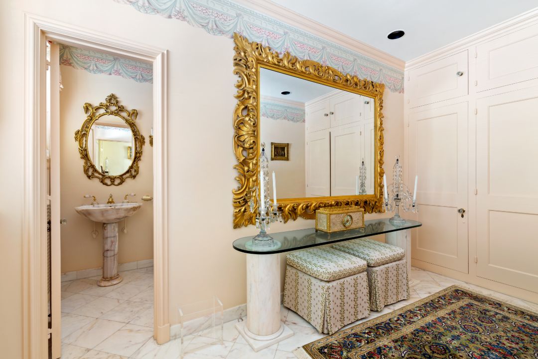 Rockefeller Gold Coast Long Island Mansion Bathroom