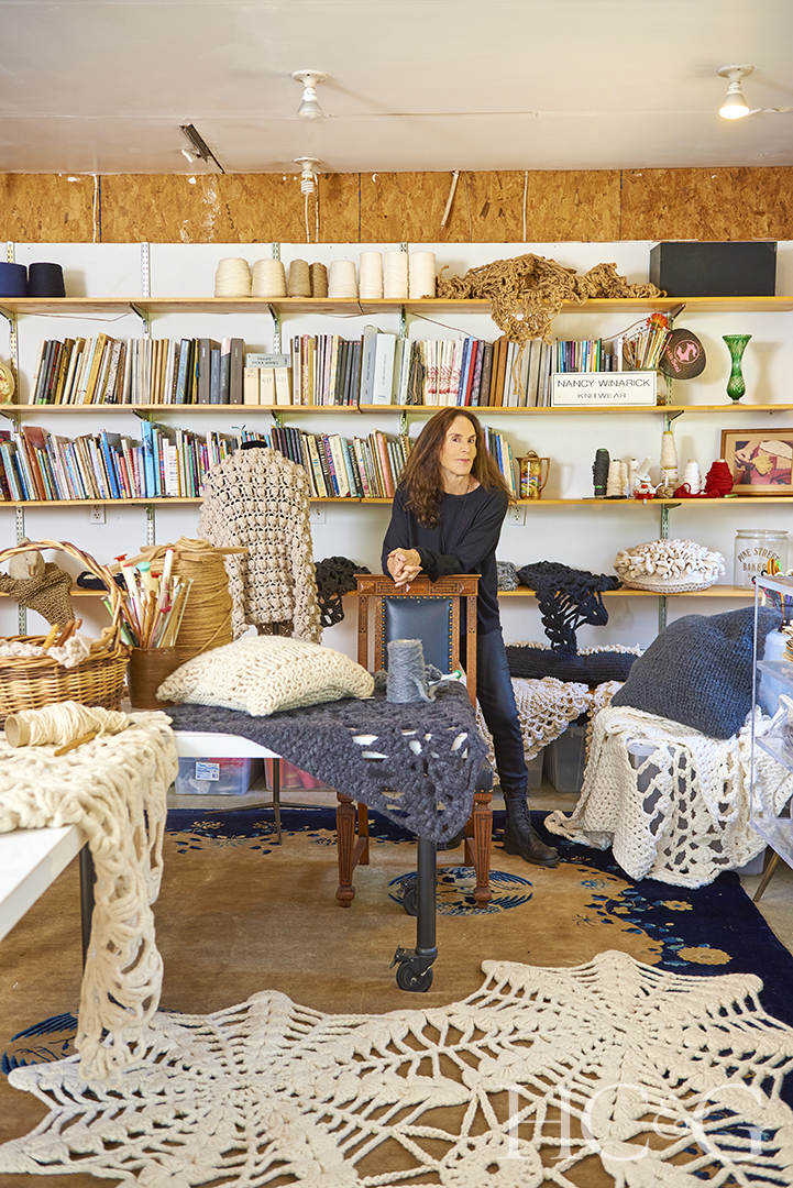 Nancy Winarick In Shelter Island Studio