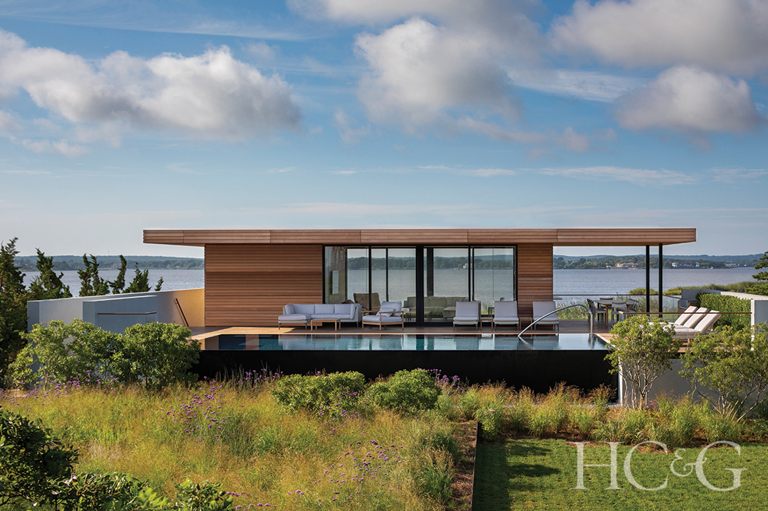 Modern Indoor Outdoor Pool House