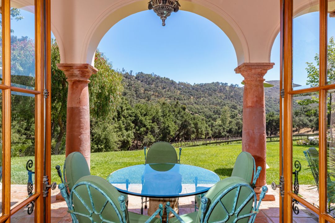 George Rosenthal Malibu Estate Terrace