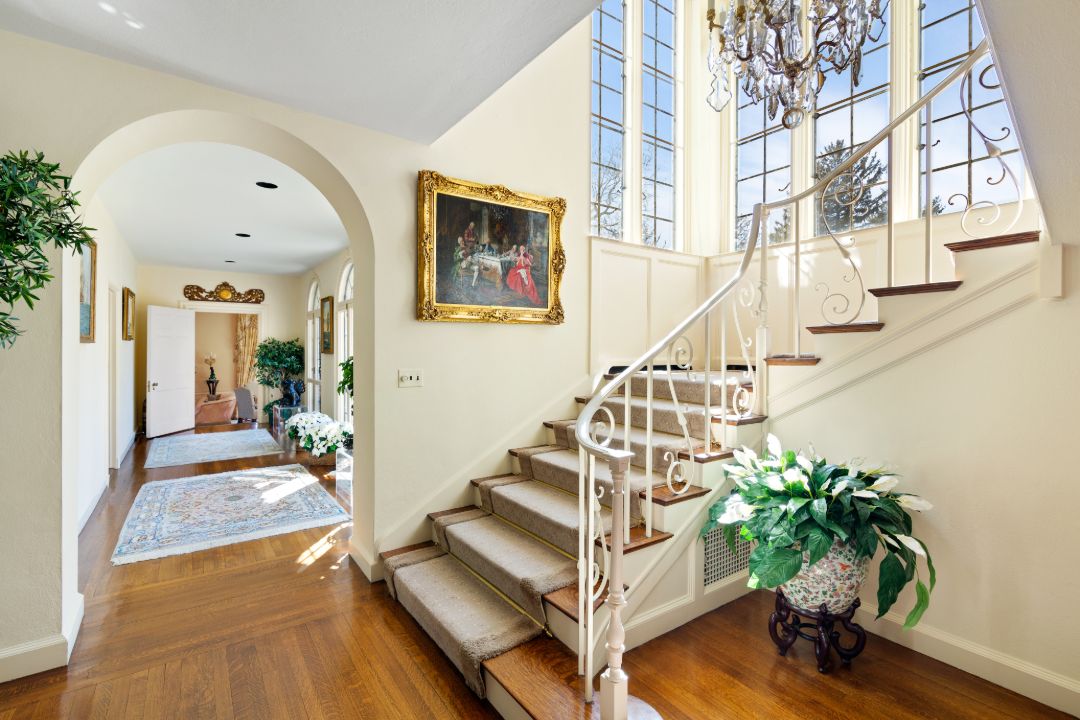 Rockefeller Gold Coast Long Island Mansion Foyer