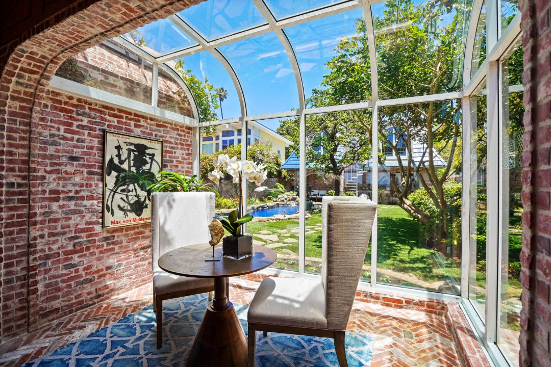 Jack Lemmon Malibu Broad Beach House Sunroom
