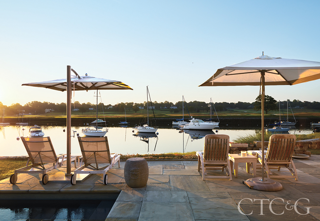 Pool Deck With Views Of The Harbor