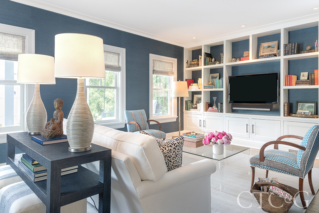 living room built in cabinets and tv