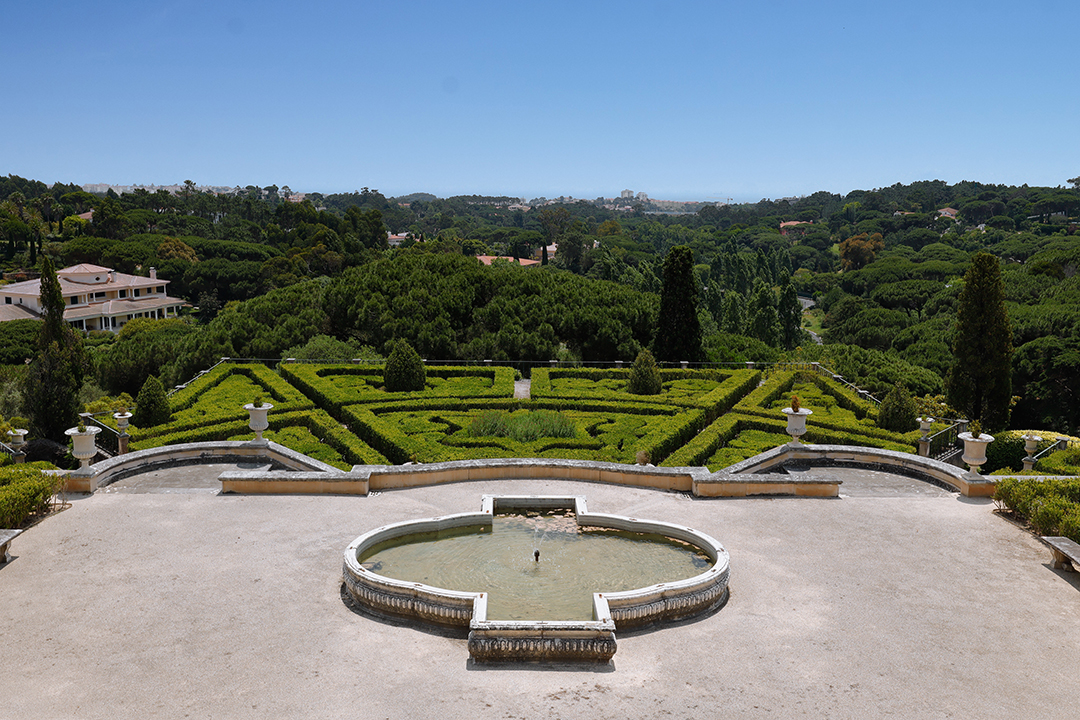 Quinta Patino Palace Courtyard