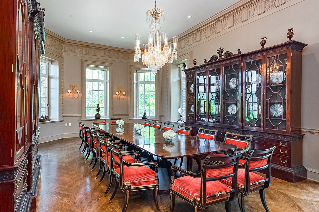 Hudson Valleys Historic Circa 1864 Sloan Estate Lists For 11 25m Dining Room