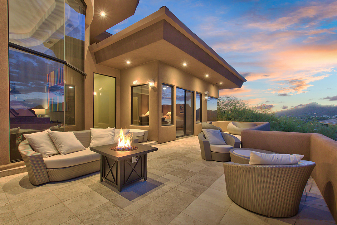 Alicia Keys And Swizz Beatz Say Goodbye To Their Hilltop Arizona Home Balcony