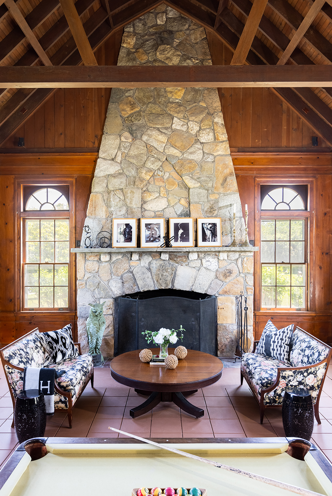 Carl G Fisher Montauk Mansion Fireplace