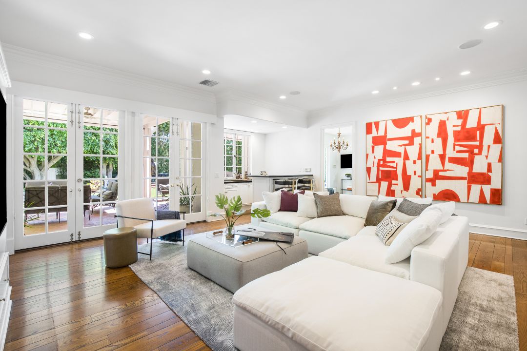 Louise Taper 617 North Rodeo Drive Family Room