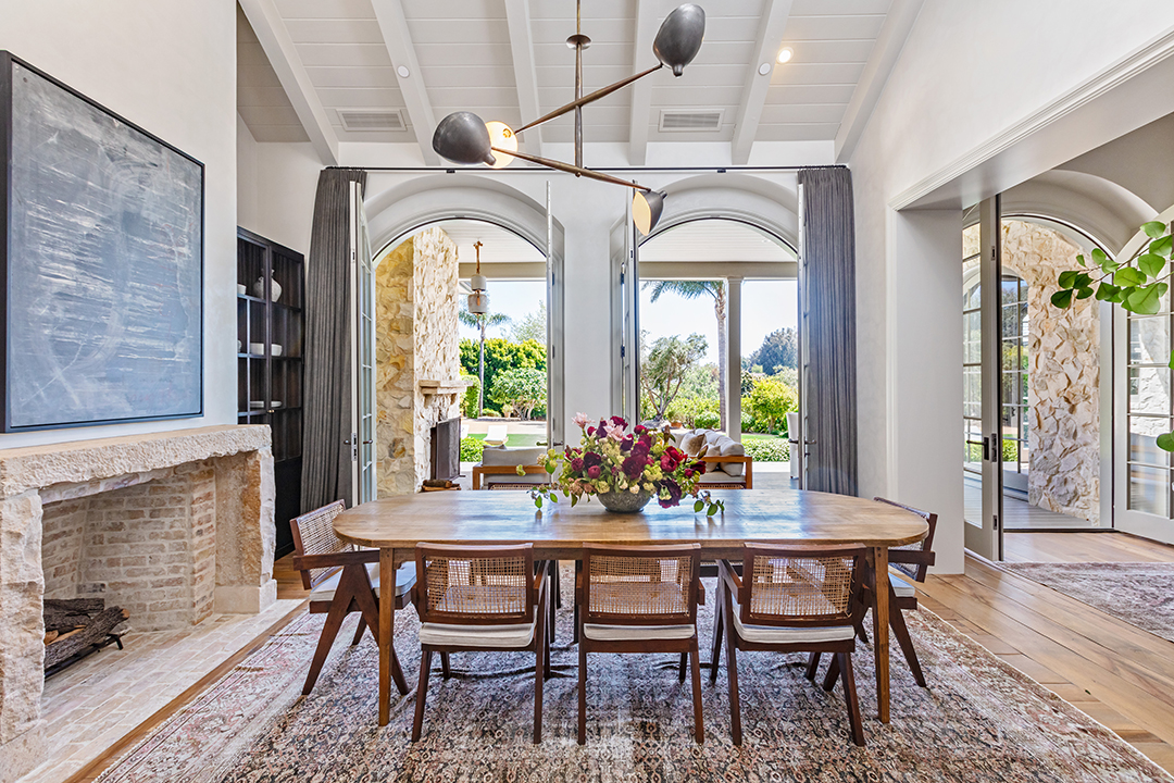 Former Opi Executives Malibu Stunner Redesigned By Amber Lewis Seeks 24 5m Dining Room