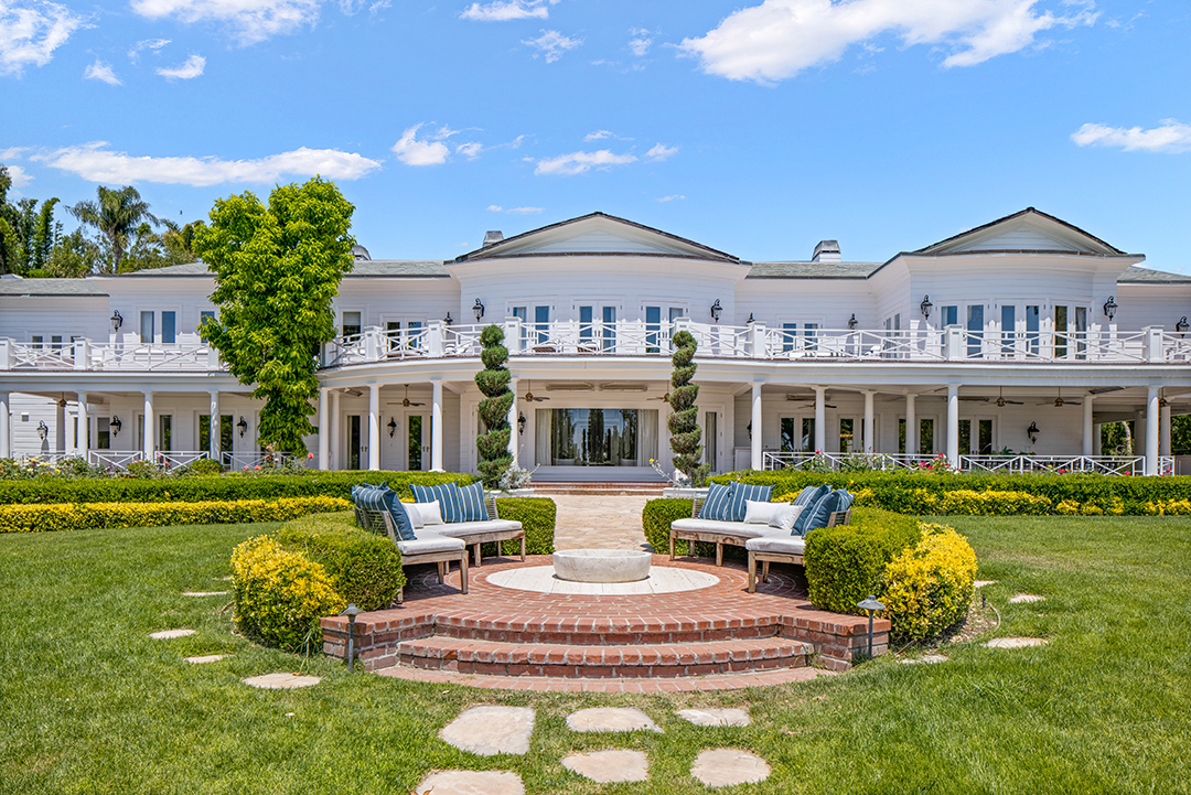 Max Azria's Holmby Hills Estate exterior