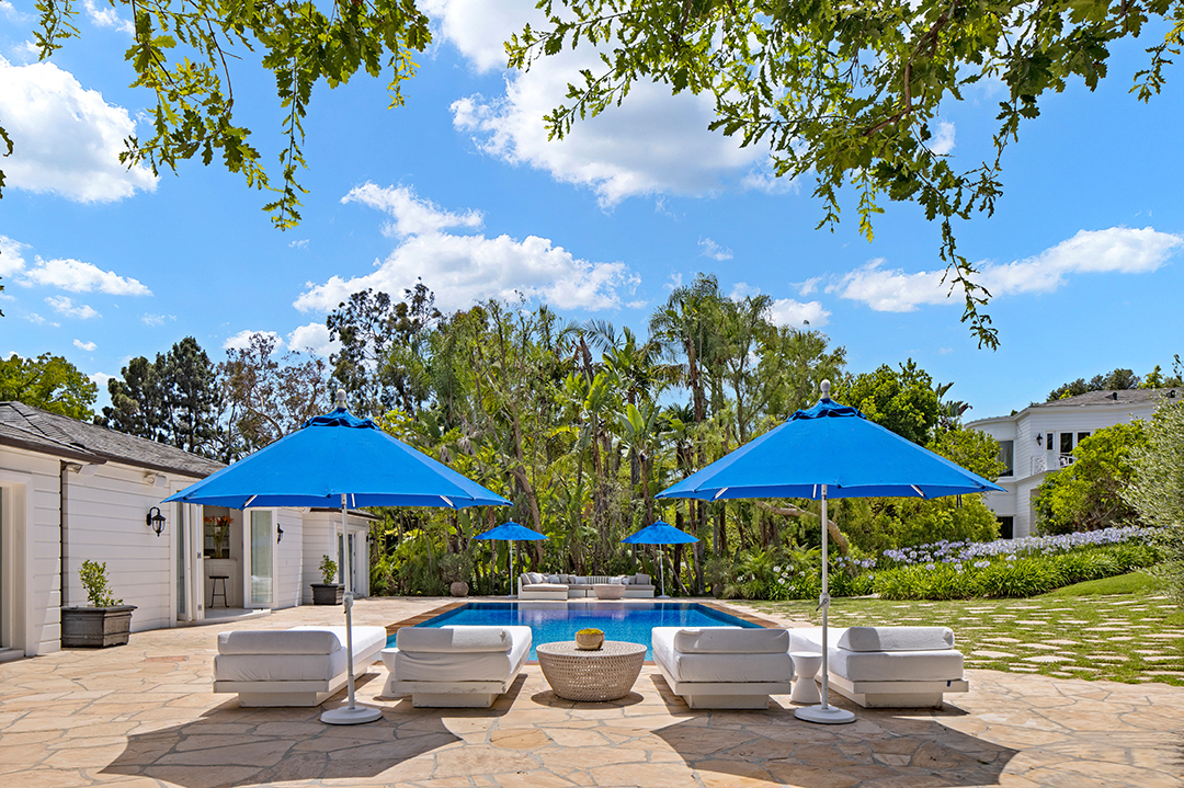 Max Azria's Holmby Hills Estate pool