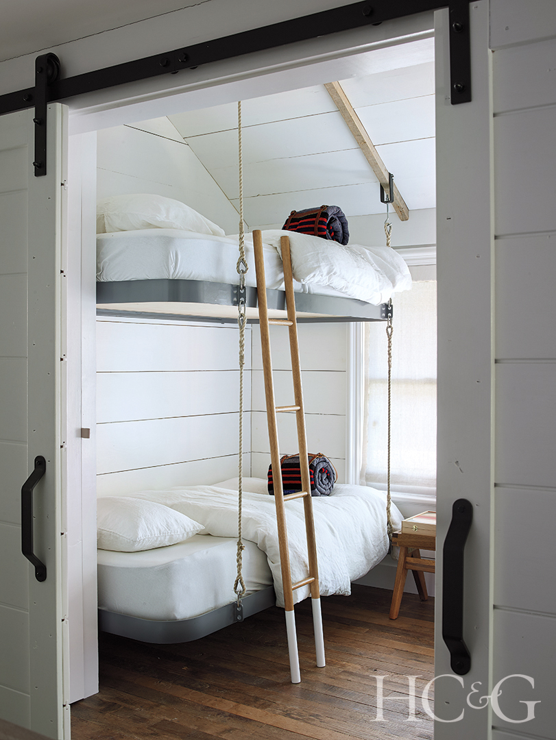 Filipe Pereira and Austyn Zung Sag Harbor Bunk Beds