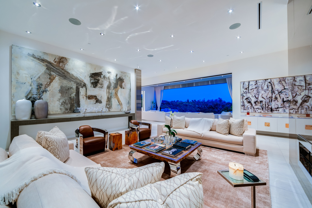 Victorias Secret Jeweler Bel Air Mansion Living Room
