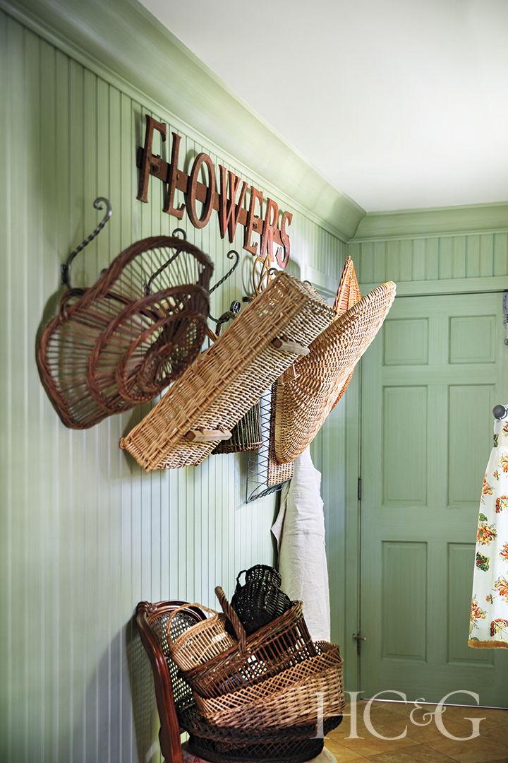 Mint Green Interiors Rattan Baskets Natural Materials