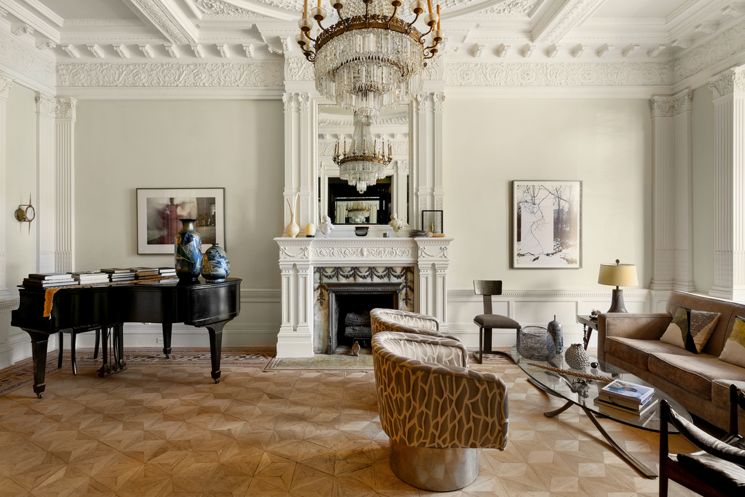 Clinton Hill Pfizer Mansion Living Room