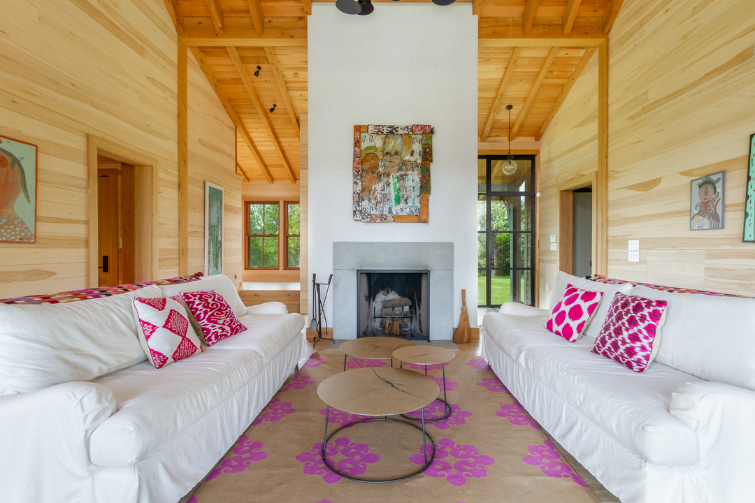 Beach House Block Island Ri Fireplace