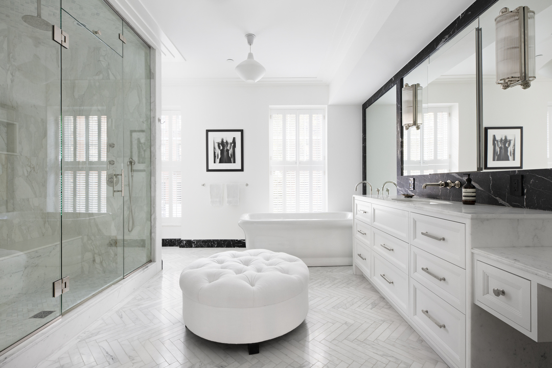 Horatio Street West Village Townhouse Master Bath