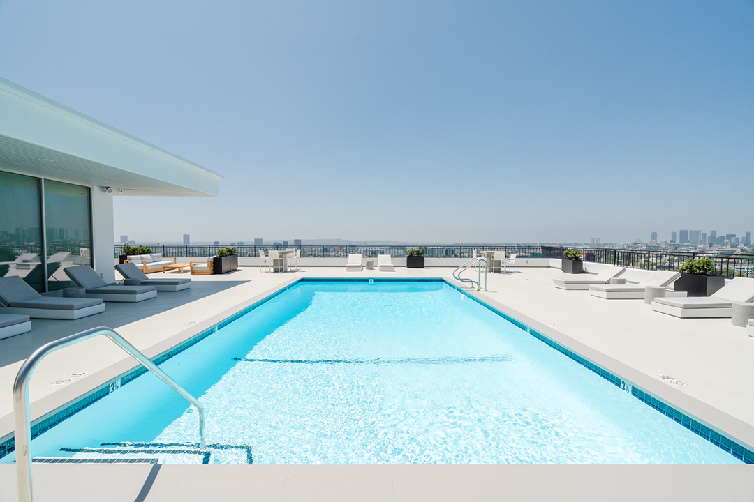 West Hollywood Pool View