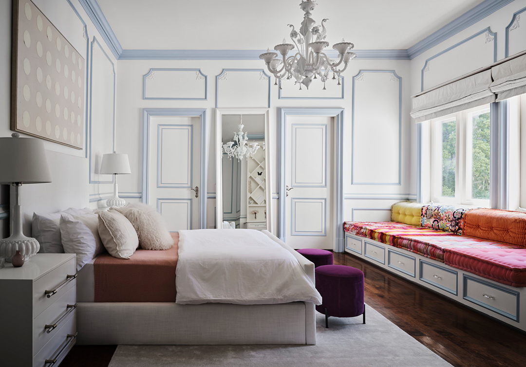 Max Azria's Holmby Hills Estate Guest Bedroom