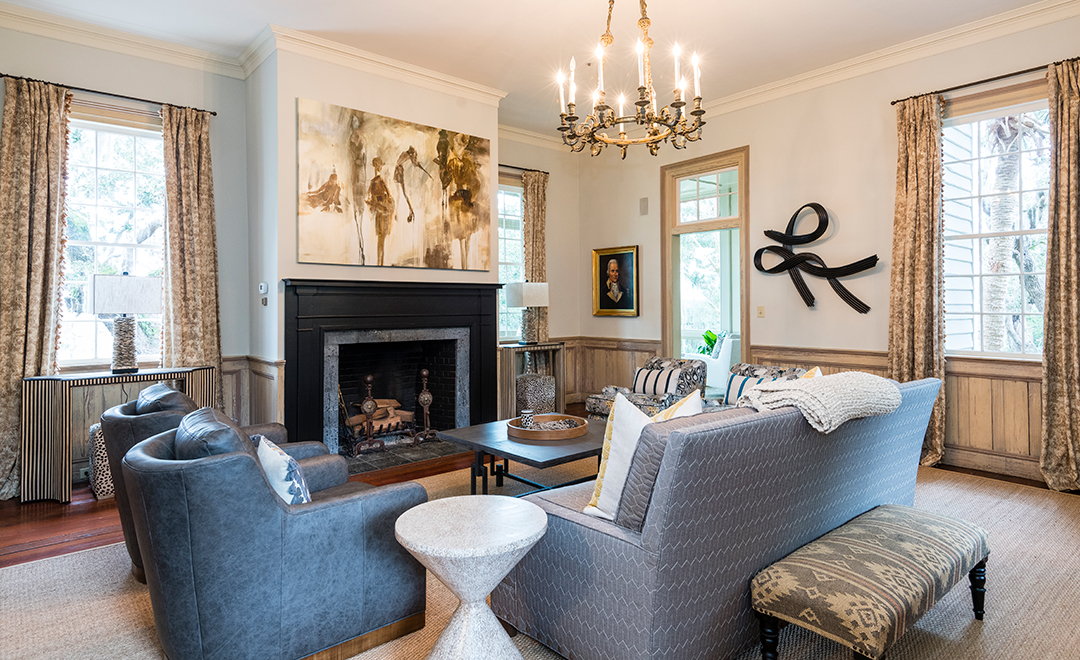 Vanderhorst Estate Breaks Record For Most Expensive Home Sold In Charleston Area Family Room