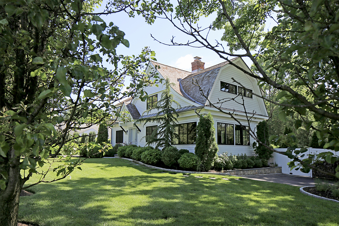 A Design Couple Revamps Their 1940s Dutch Gambrel Outside
