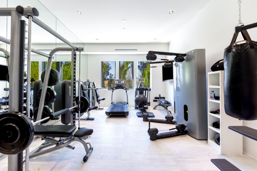 Victorias Secret Jeweler Bel Air Mansion Home Gym