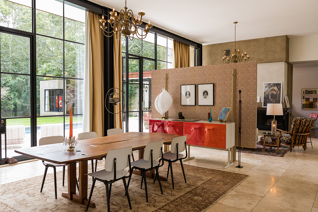 Michael Haverland East Hampton Home Dining Room