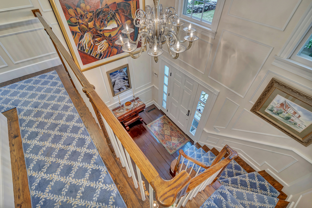 East Haddam Connecticut Country Estate Foyer