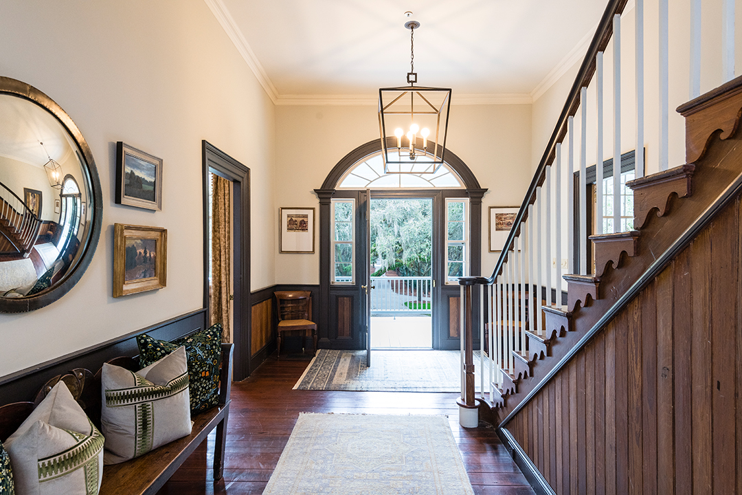 Vanderhorst Estate Breaks Record For Most Expensive Home Sold In Charleston Area Foyer