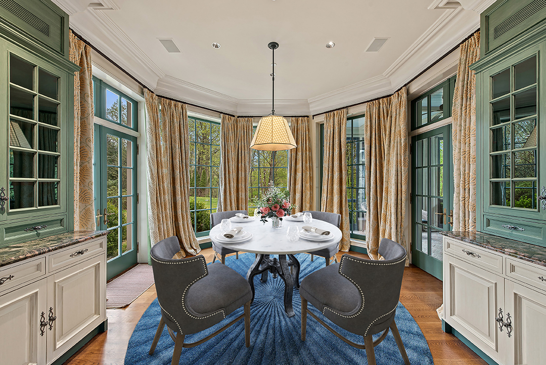 This Westchester County Manse Asking 6 75m Will Star In An Upcoming Movie Breakfast Room