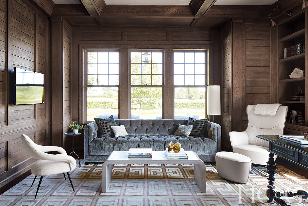 Water Mill Home Tour Designer Rinat Lavi Study