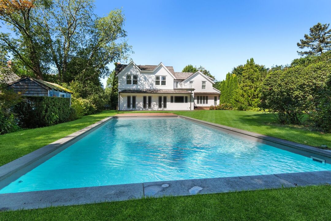 Larry Rivers Former Southampton Home Pool