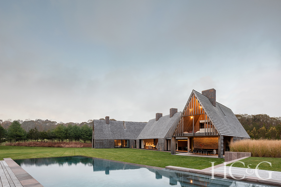 Hamptons Thatch House Exterior Home