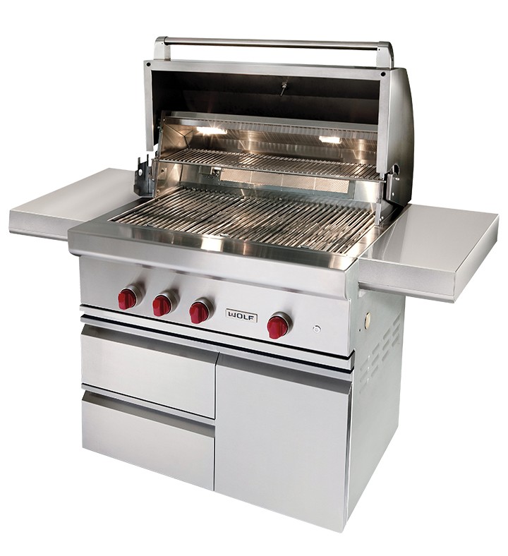 Clarke outdoor gas grill