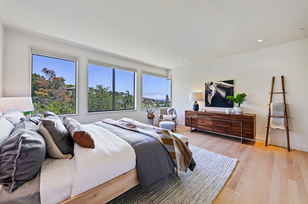 Musician Carlos Santana Lists Cool Contemporary In The Hills Of Tiburon Ca Bedroom B