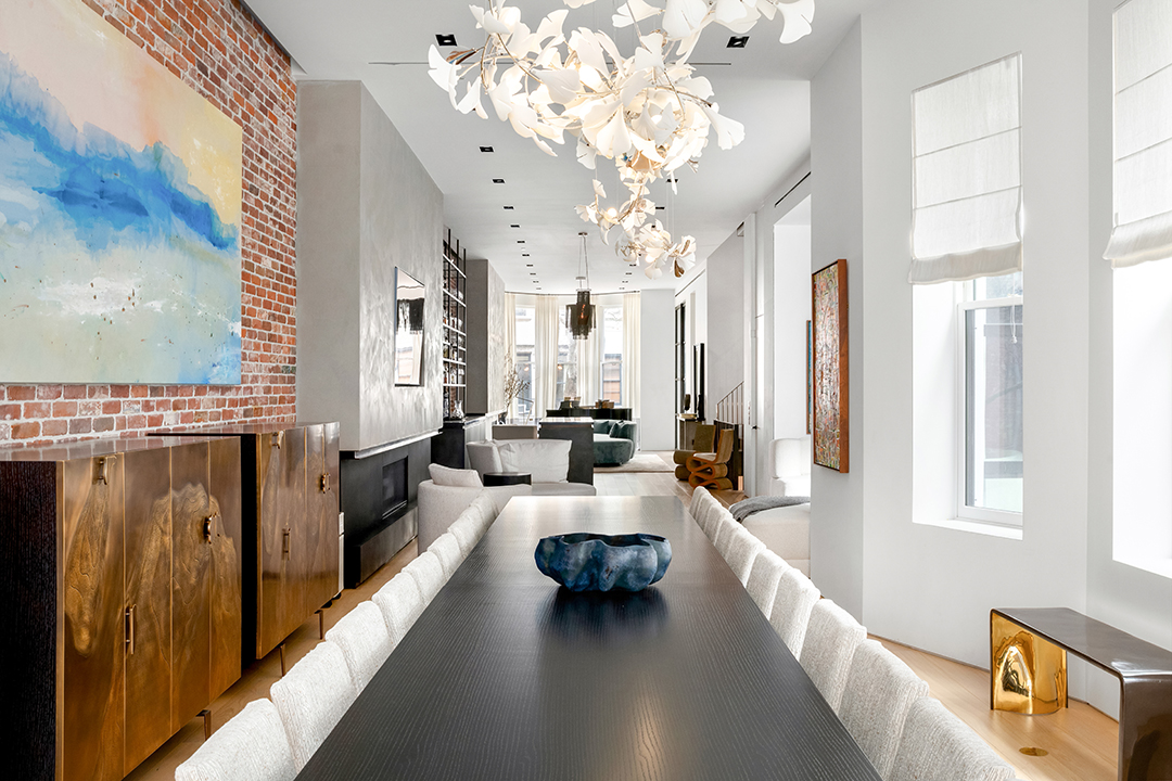 Tour The Most Expensive Townhouse For Sale On The Upper West Side Dining Table