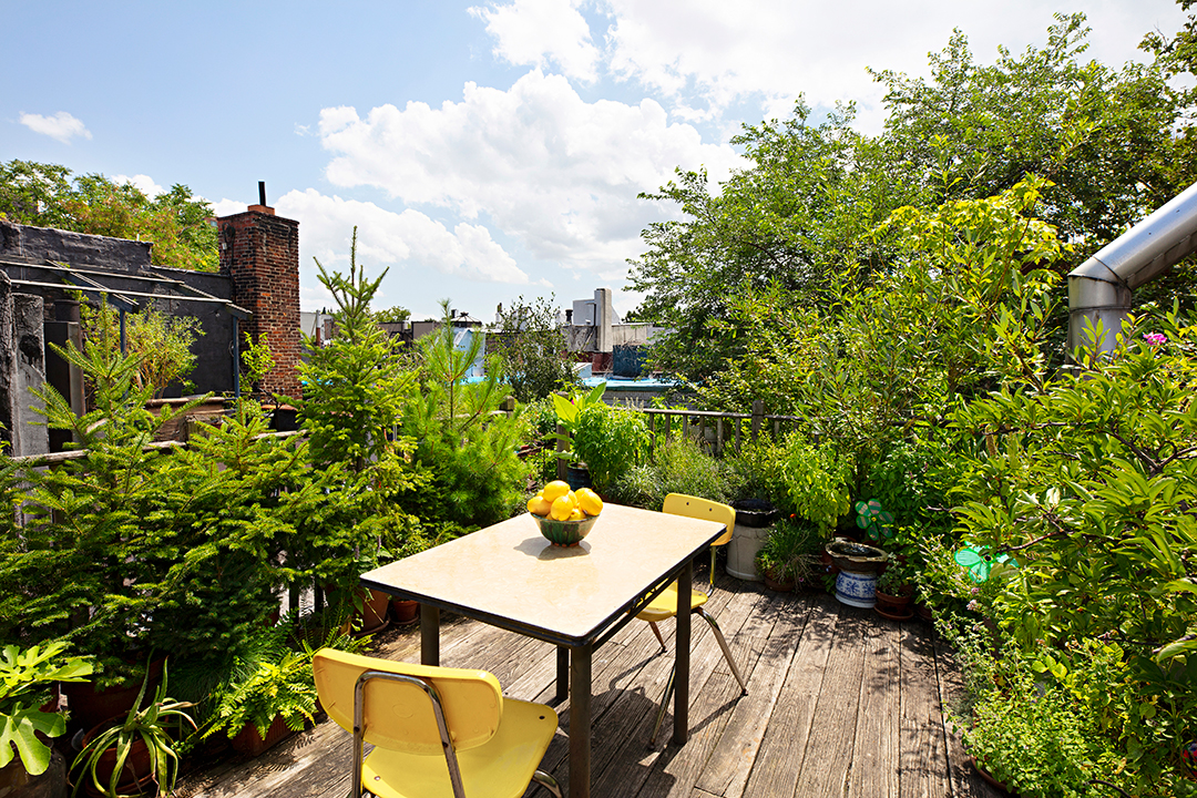 The Nyc Home And Art Studio Of Late Abstract Expressionist Jay Rosenblum Lists Terrace