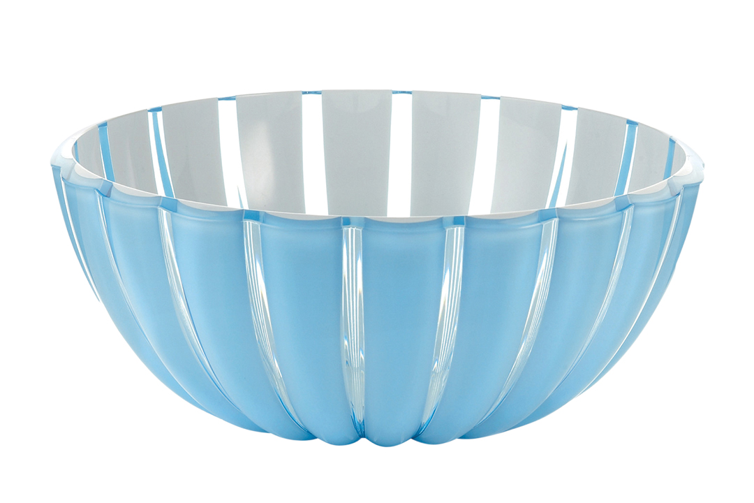 Blue Acrylic Serving Bowl