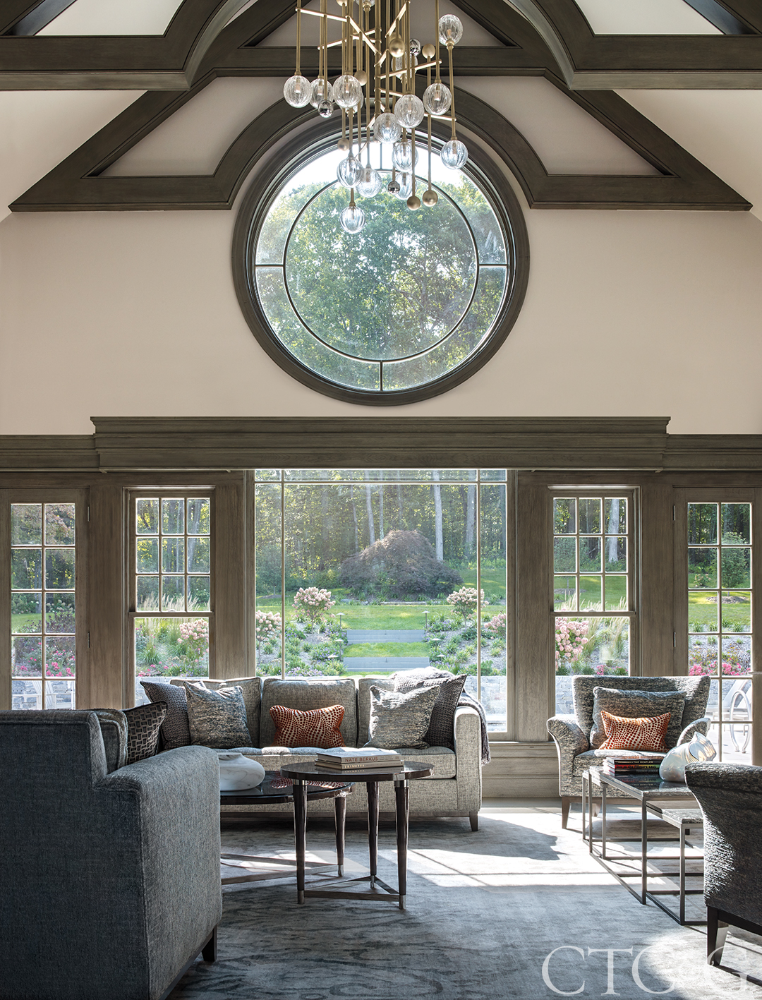 Round Window Living Room