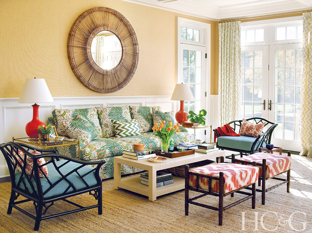 Southampton Home Tour Designer Meg Braff Family Room
