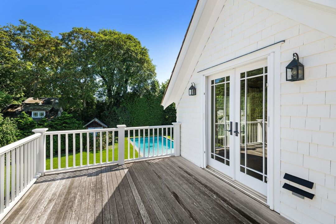 Larry Rivers Former Southampton Home Balcony